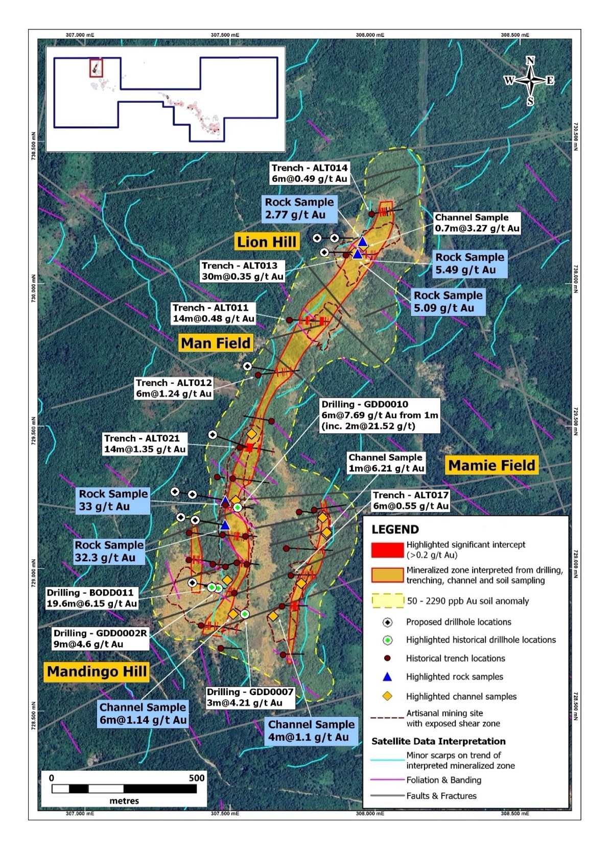 Zodiac Gold Commences 2024 Drill Program at the Alasala Target