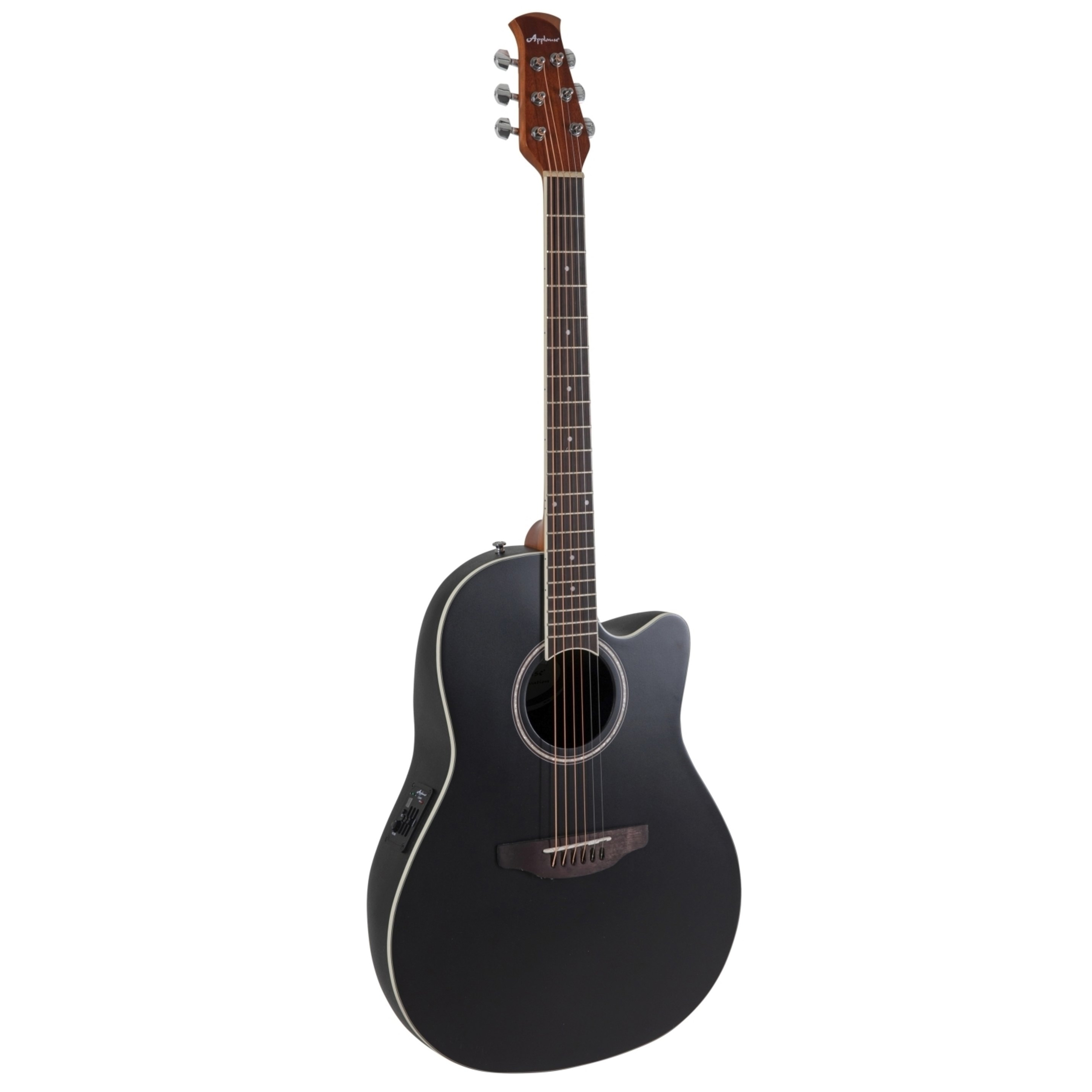 Applause E-Acoustic Guitar AB24-5S, CS, Cutaway, Black Satin | eBay