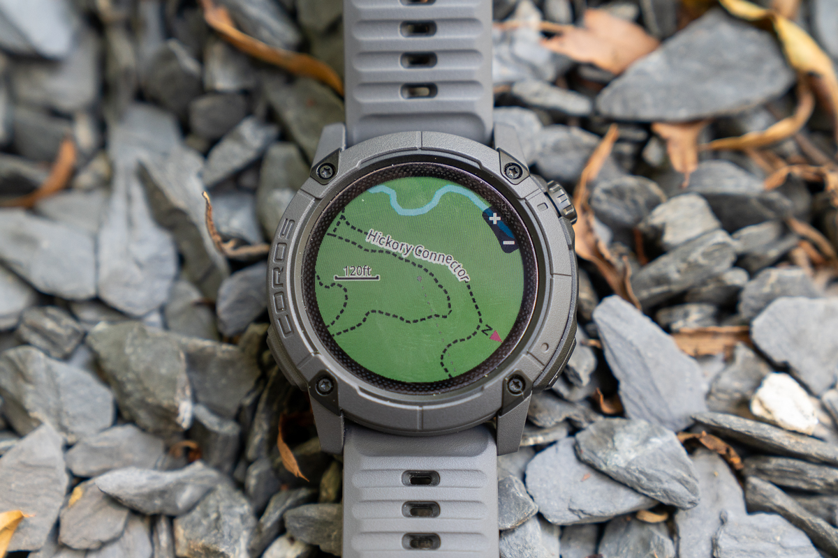 The Coros Nomad GPS watch is designed for outdoor adventures