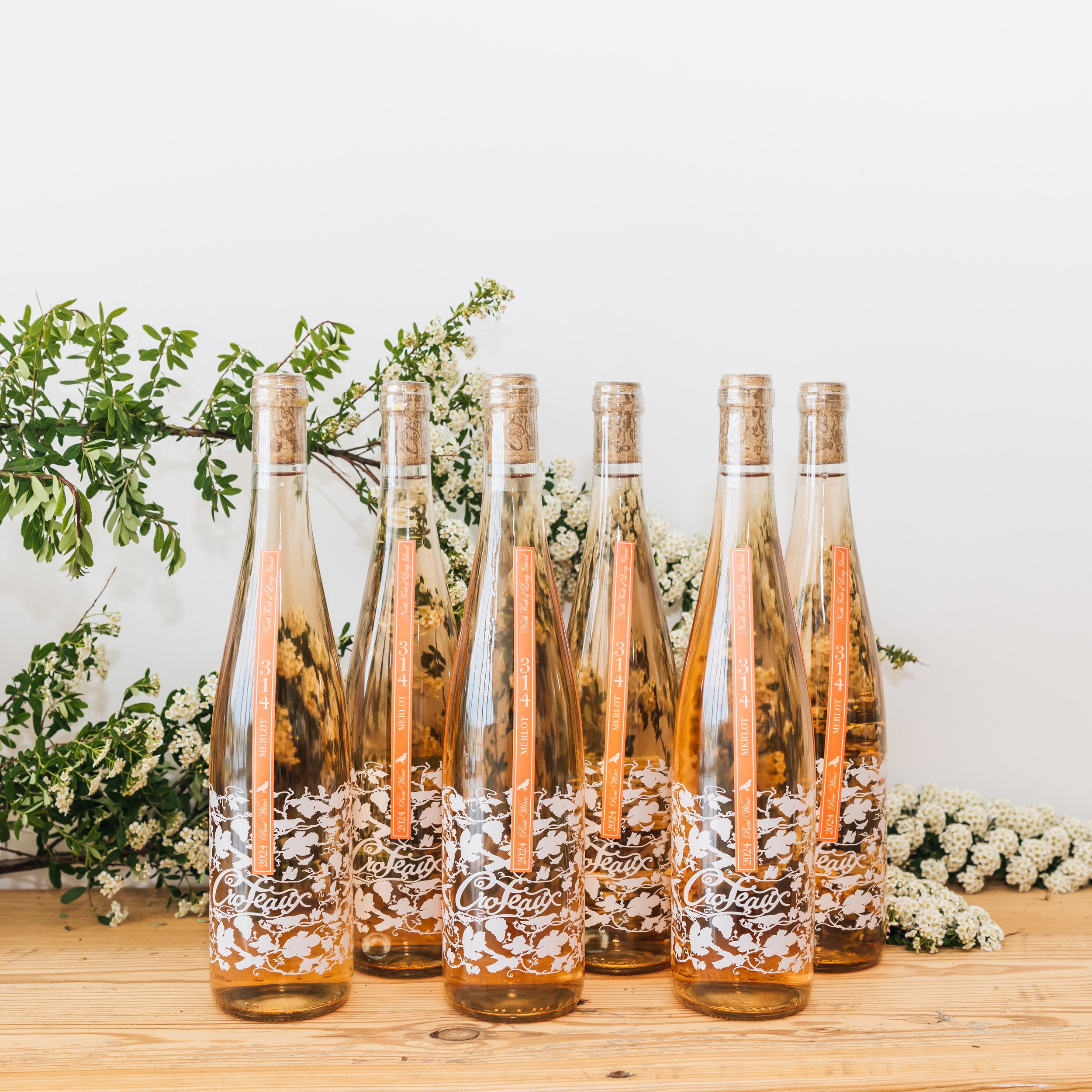 Case: 2024 Merlot 314 Rosé — Croteaux Vineyards