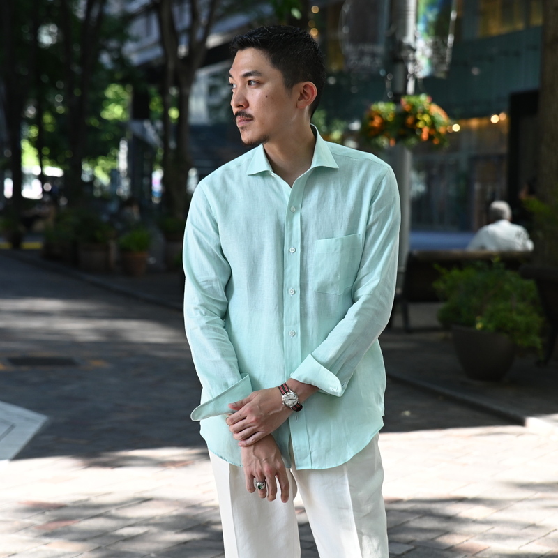 ボタニカルリネン | 読む、鎌倉シャツ