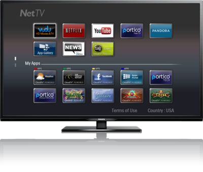 4000 series LED-LCD TV 58PFL4609/F7 | Philips