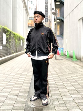 ジャージを使った「ラスタカラー」の人気ファッションコーディネート