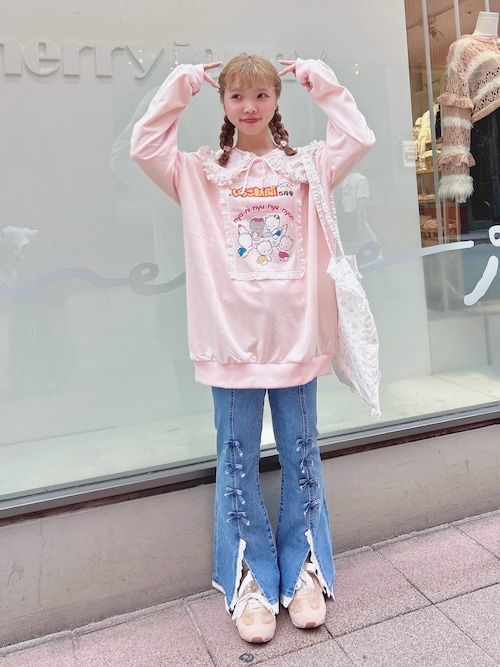 flower waffleつけ襟（付け襟）｜merry jenny（メリージェニー）の