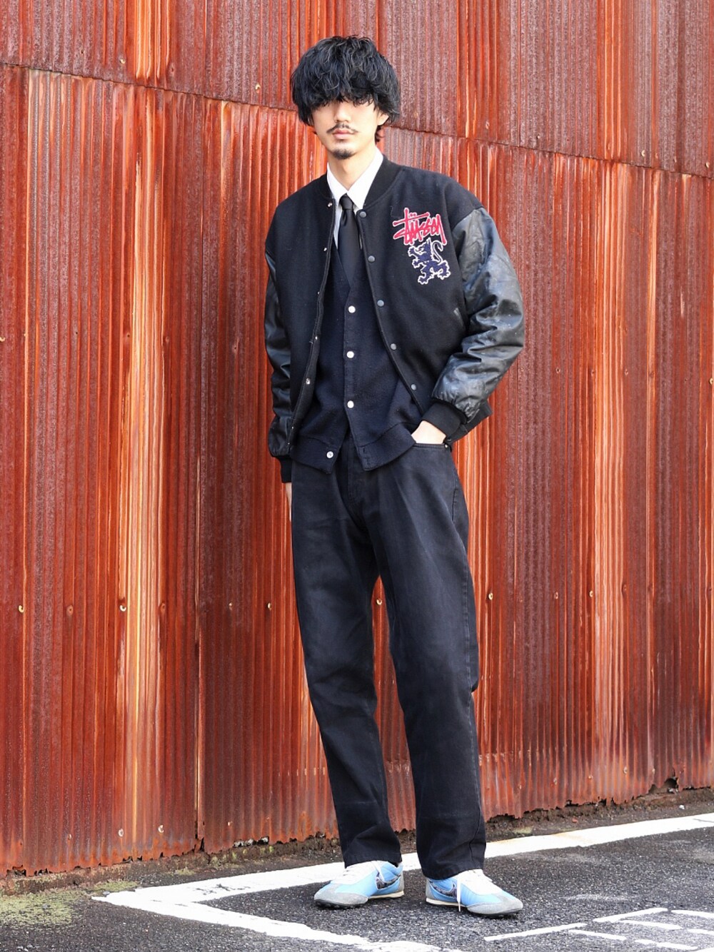 Ryo｜STUSSYのスタジャンを使ったコーディネート - WEAR