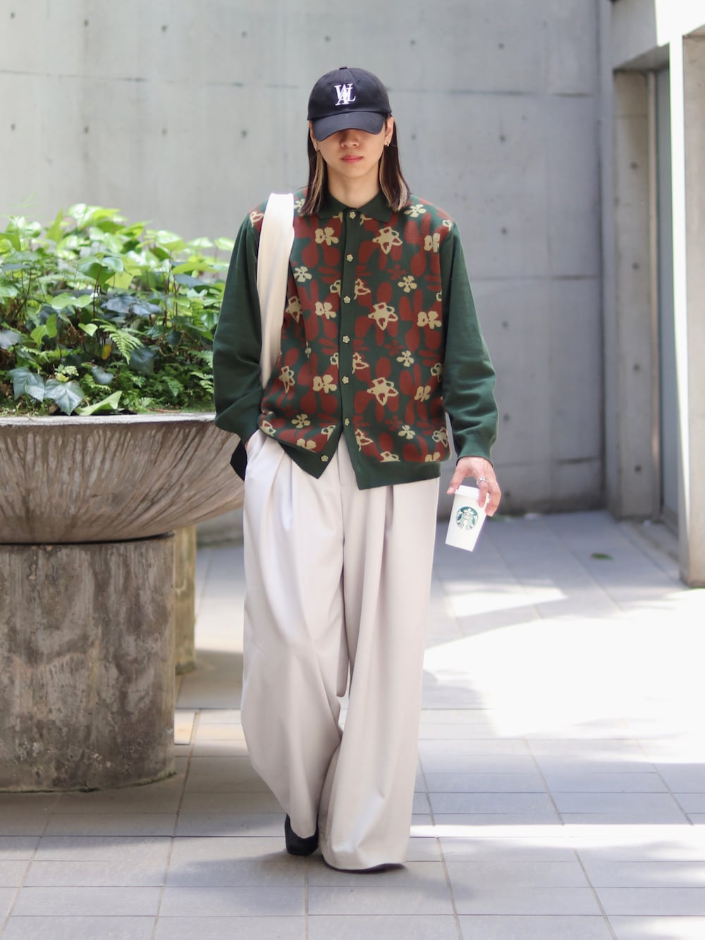 TTT MSW（ティー）の「Flower camo knit polo（ニット/セーター）」 - WEAR