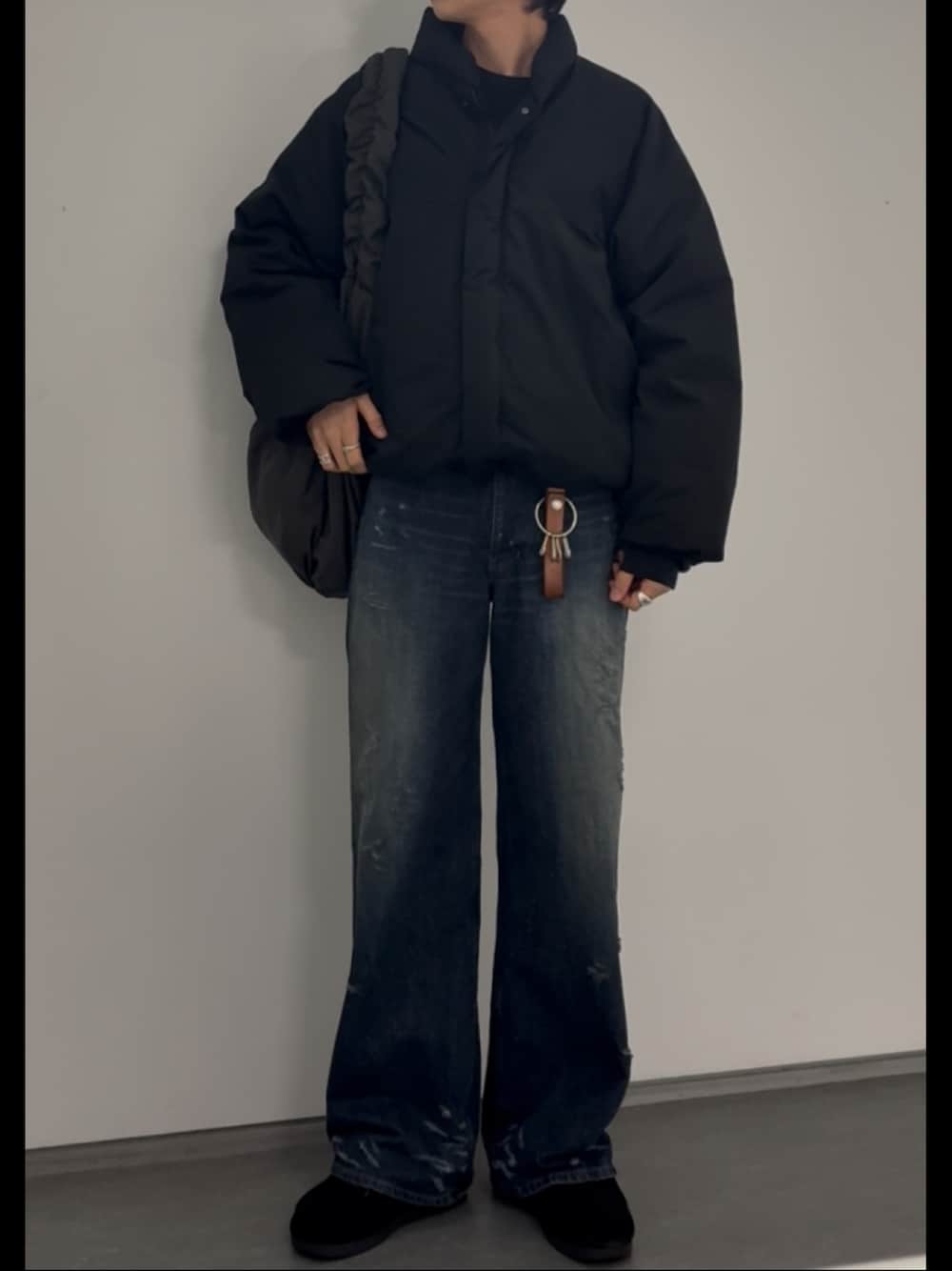 C/N PEACH WASHER PUFFERを使った人気ファッションコーディネート - WEAR