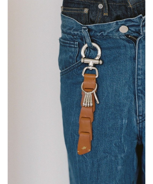 Llife（ライフ）の「Llife LEATHER KEY CHAIN（キーケース/キー