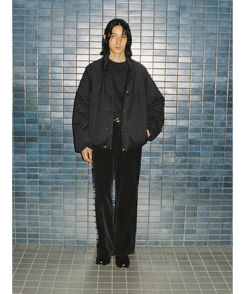 LIDNM（リドム）の「C/N PEACH WASHER PUFFER（ダウンジャケット