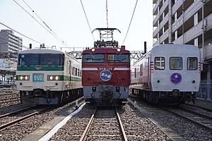大宮操車場 EF81形・カヤ27形など 入換見学会（ツアー）」の投稿写真