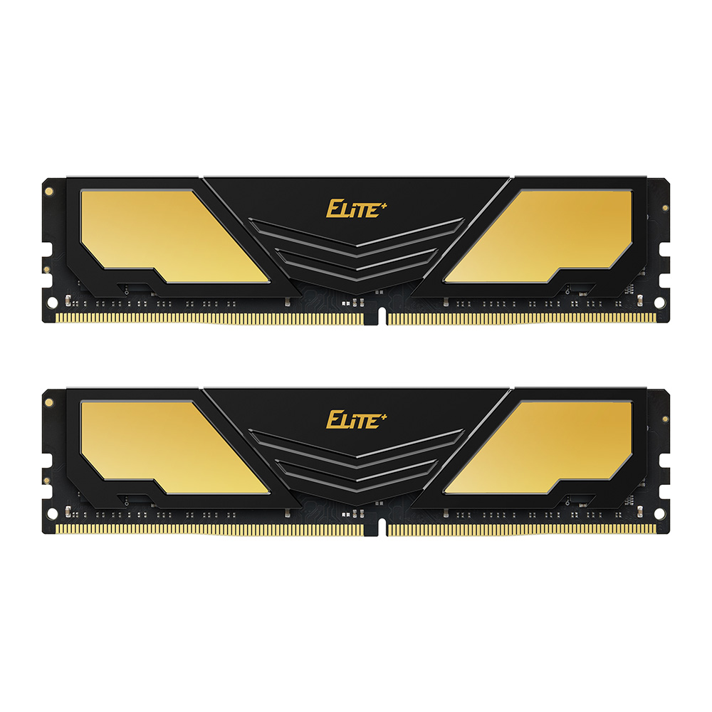 ELITE PLUS DDR4 DESKTOP MEMORY BLACK 16GB(2x8GB) 2400MHz CL16