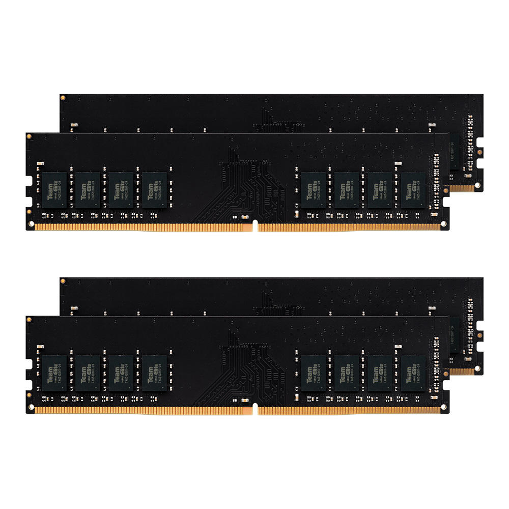 ELITE DDR4 DESKTOP MEMORY 32GB(4x8GB) 2400MHz CL16 | TEAMGROUP