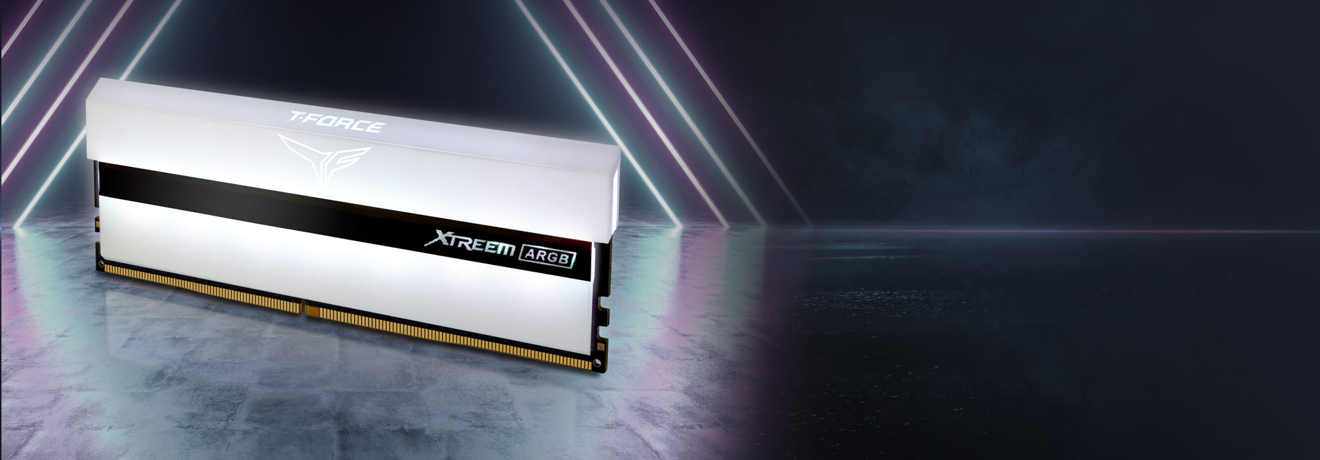 XTREEM ARGB DDR4 DESKTOP MEMORY WHITE 64GB(2x32GB) 3600MHz CL18