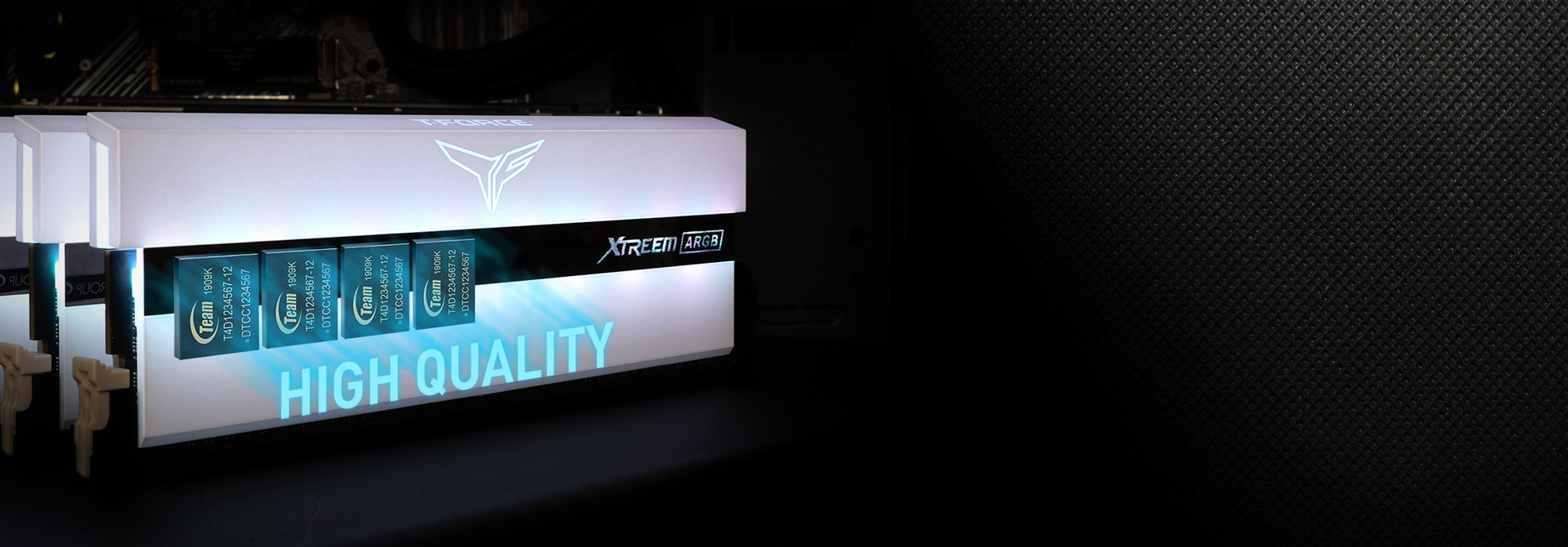 XTREEM ARGB DDR4 DESKTOP MEMORY WHITE 64GB(2x32GB) 3600MHz CL18