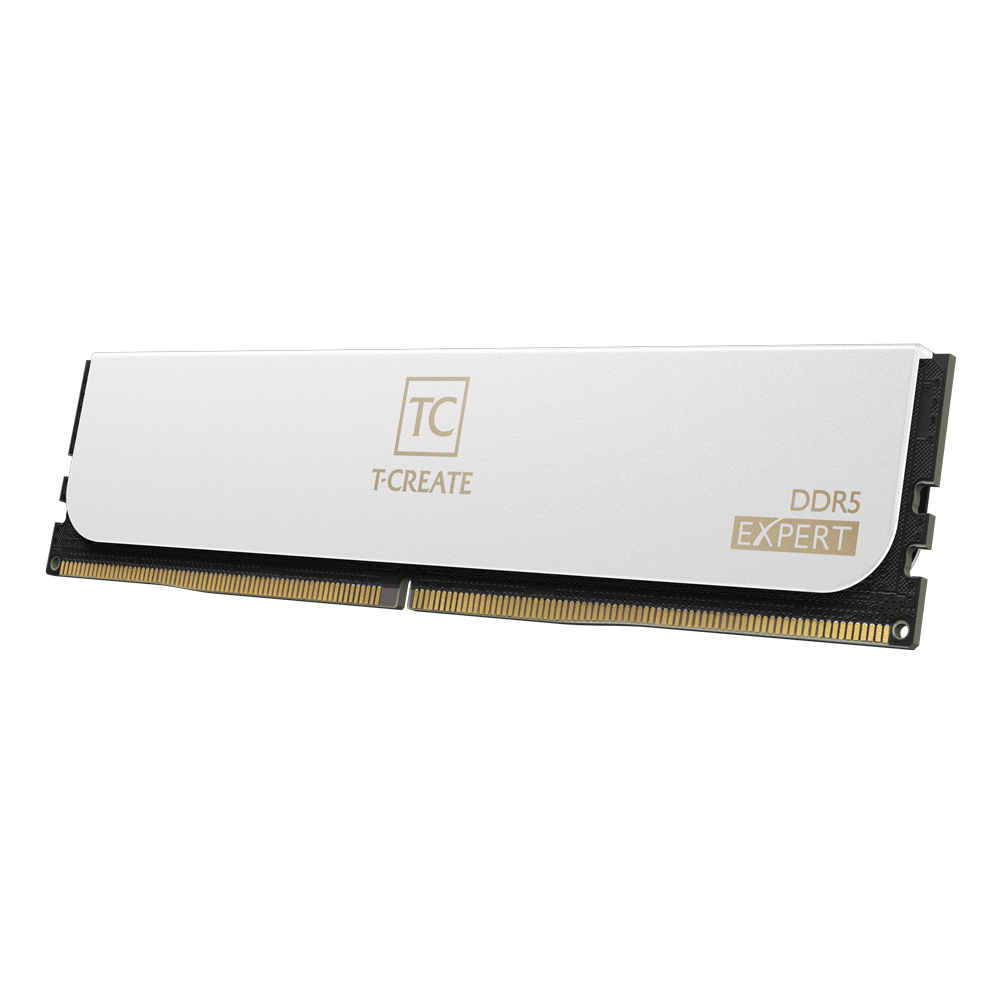 EXPERT DDR5 DESKTOP MEMORY WHITE 32GB(2x16GB) 6400MHz CL32 - TEAMGROUP