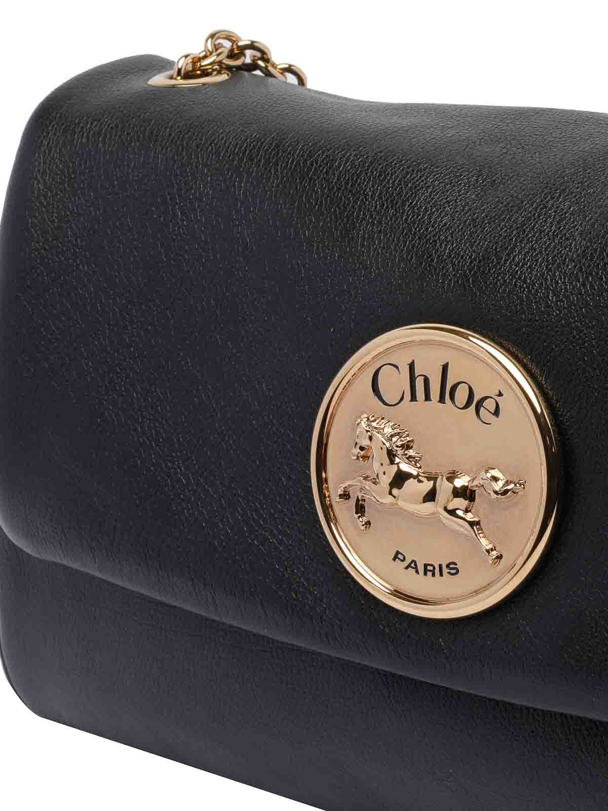 Chloe' ショルダーバッグ - 黒|25AS584P75001 | THEBS