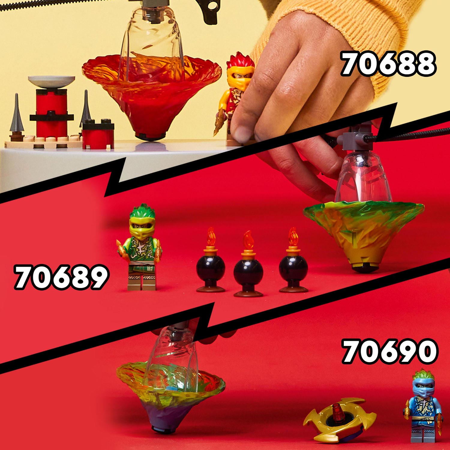 LEGO Ninjago 70690 Jay's Spinjitzu Ninja Training | Thimble Toys