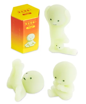 Smiski Yoga Series: Curious little creatures doing yoga poses.