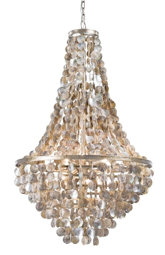 Regina Andrews CAPRI ABALONE SHELL CHANDELIER 70965 - Matter