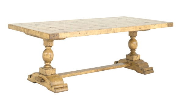 Chaddock Casual Dining Milton Double Pedestal Trestle Table CE0919