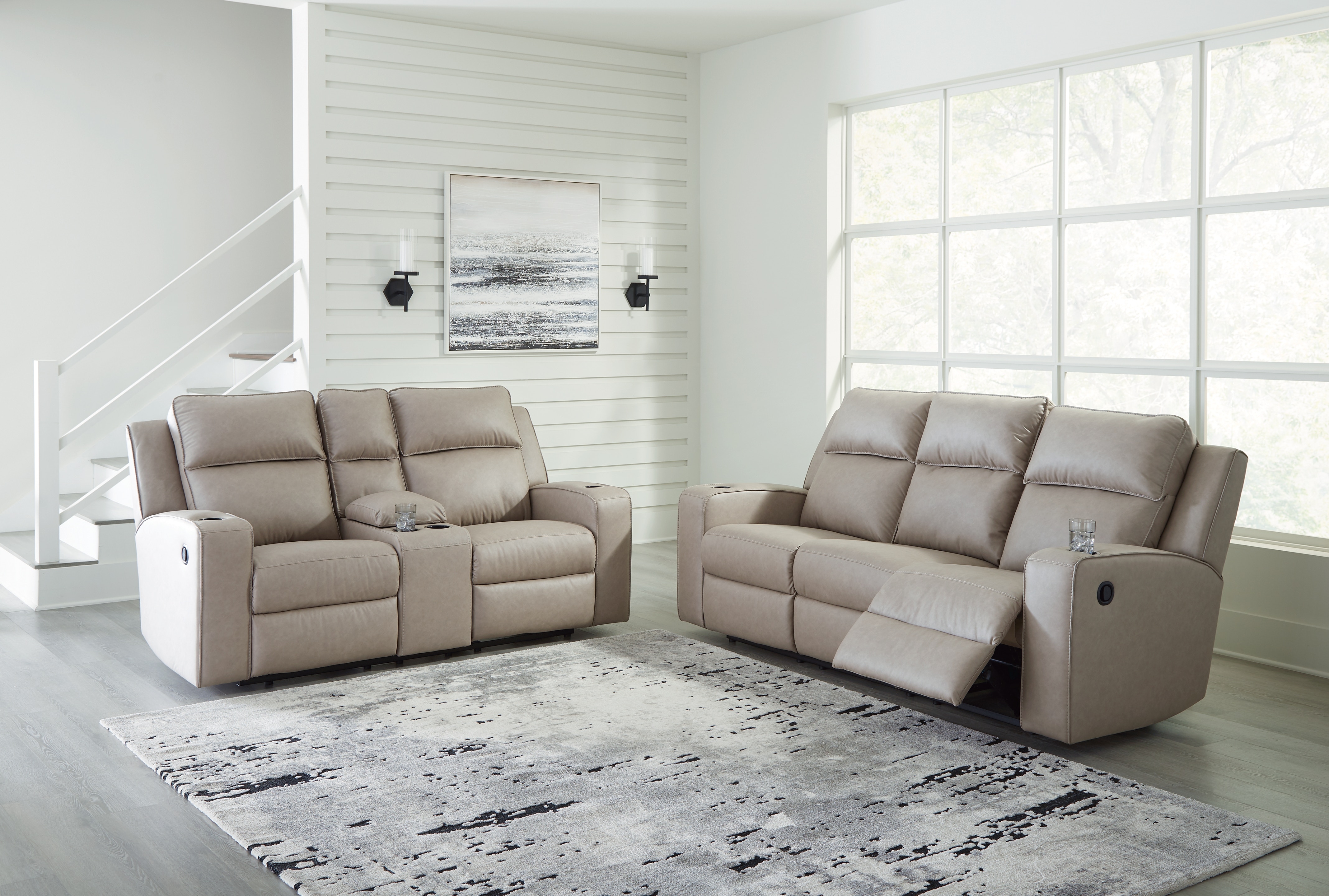 Signature Design by Ashley Living Room Lavenhorne Reclining Sofa