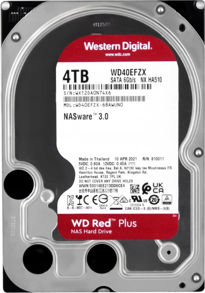WD Red Plus 4TB, WD40EFZX od 4 313 Kč - Heureka.cz