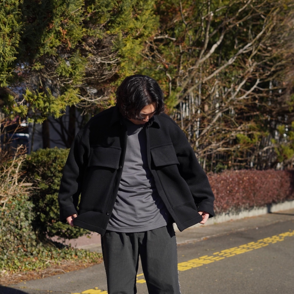 N.HOOLYWOOD のラストは暖かなシャツブルゾン。 | 1989 Men's Blog