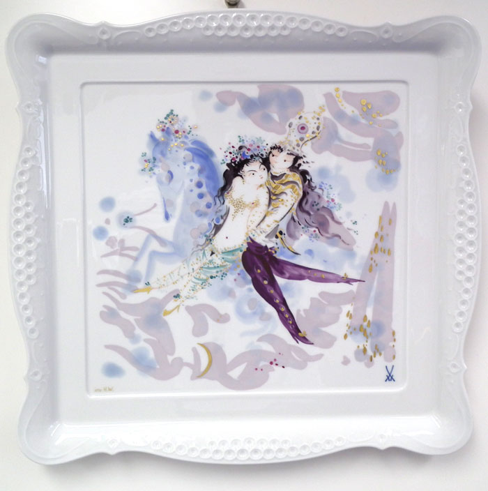 マイセン【アラビアンナイト】陶板画 | ユーロクラシクス 食器屋のつぶやき