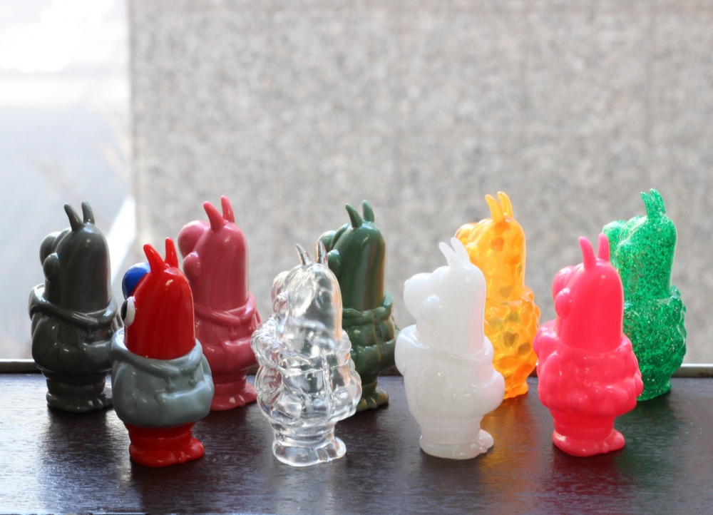 エンビーさんより エンビーくんがミニソフビになったガチャポン入荷