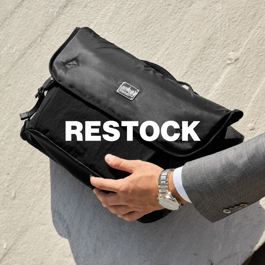 Manhattan Portage BLACK LABEL AOYAMA限定リストックのおしらせ