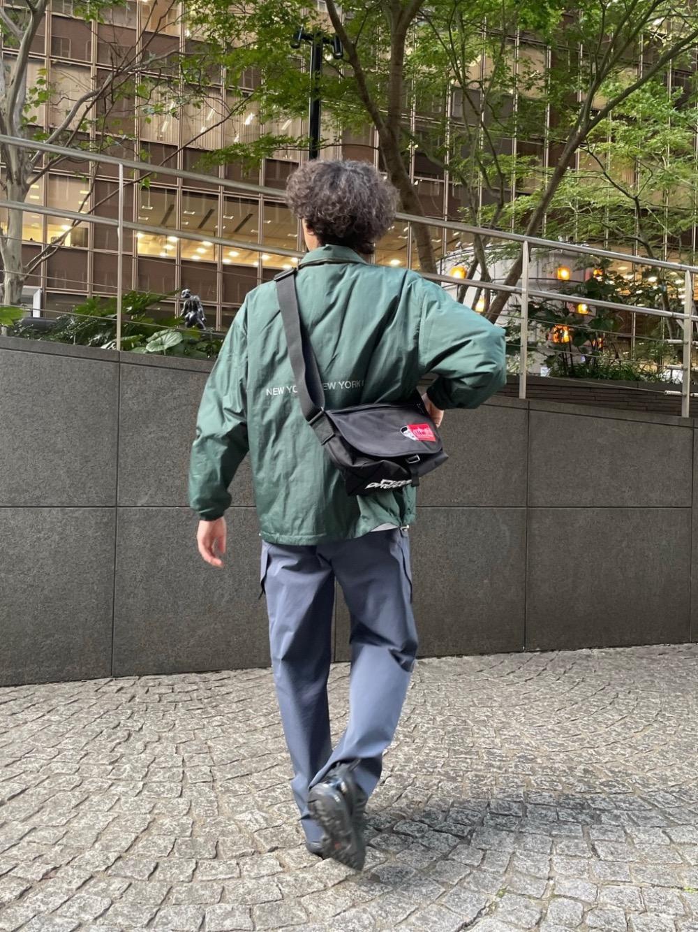 Nylon Messenger Bag JR Flap Zipper Pocket PUNK DRUNKERS | れん
