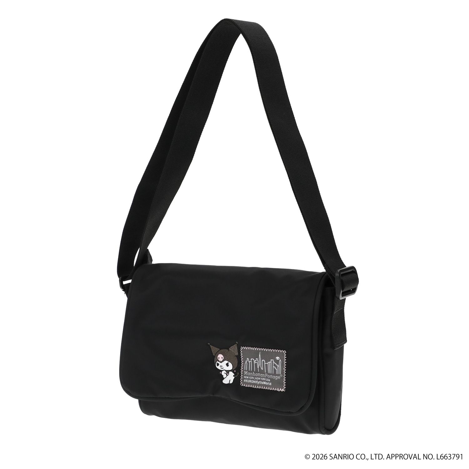 WHITEHALL SHOULDER MGNT FLIGHT NYLON BACKING KUROMI | Manhattan