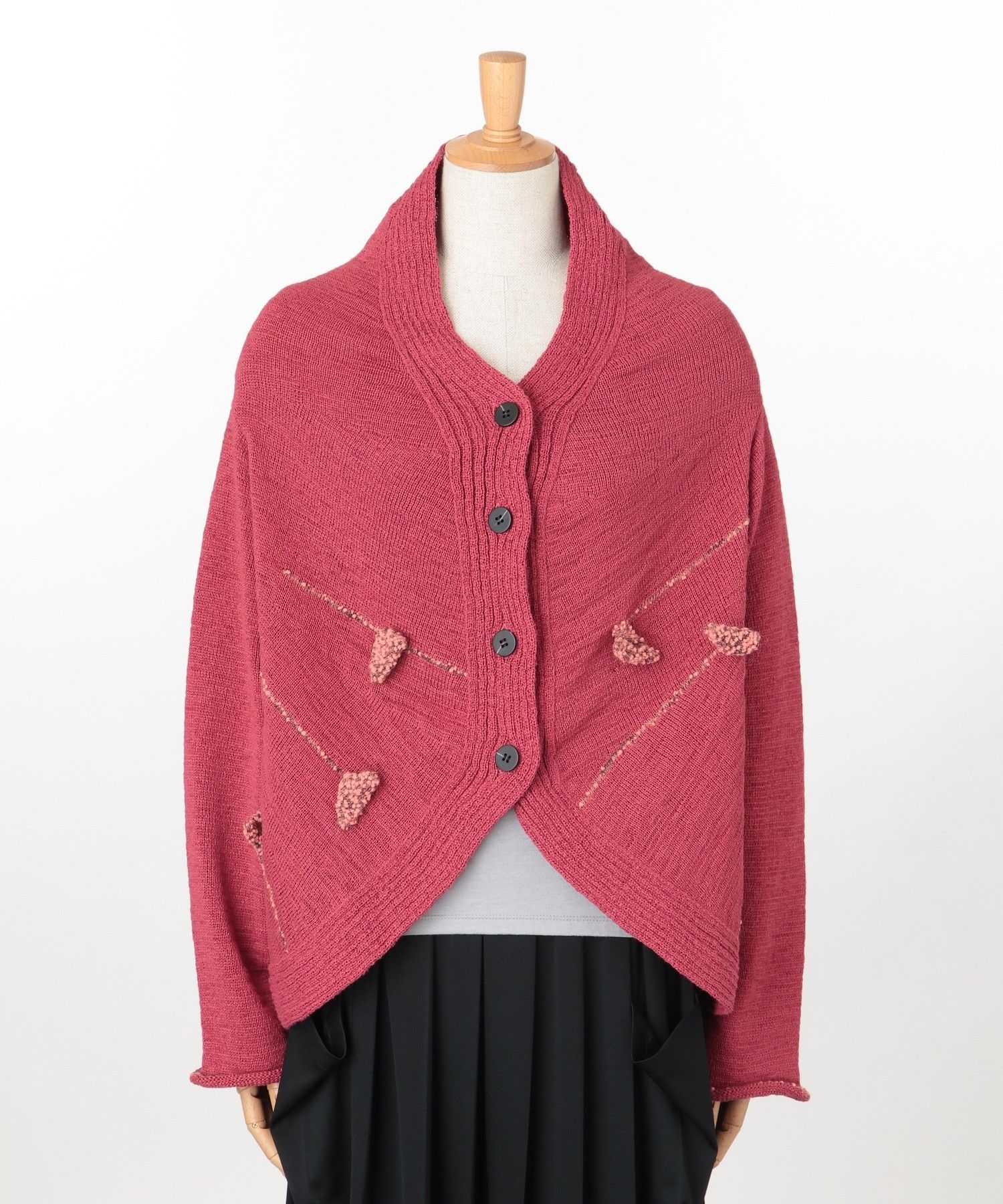 スラリット カーディガン|慈雨 | Sensounico ONLINE STORE