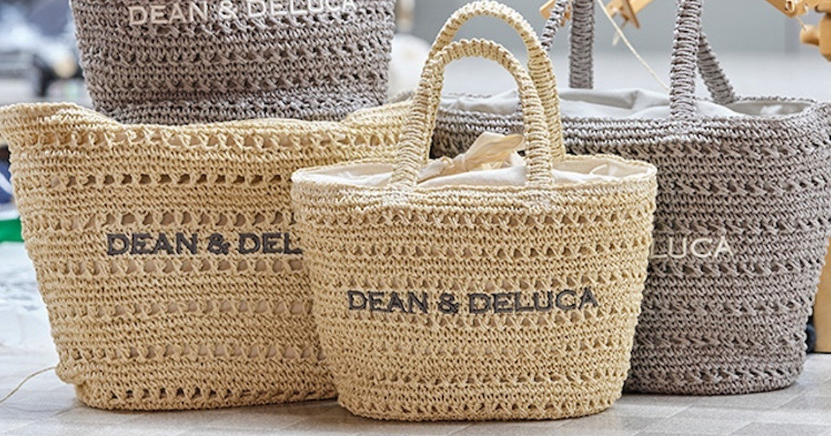 DEAN & DELUCA】よりBEAMS COUTUREとのコラボによる手編みバッグが登場