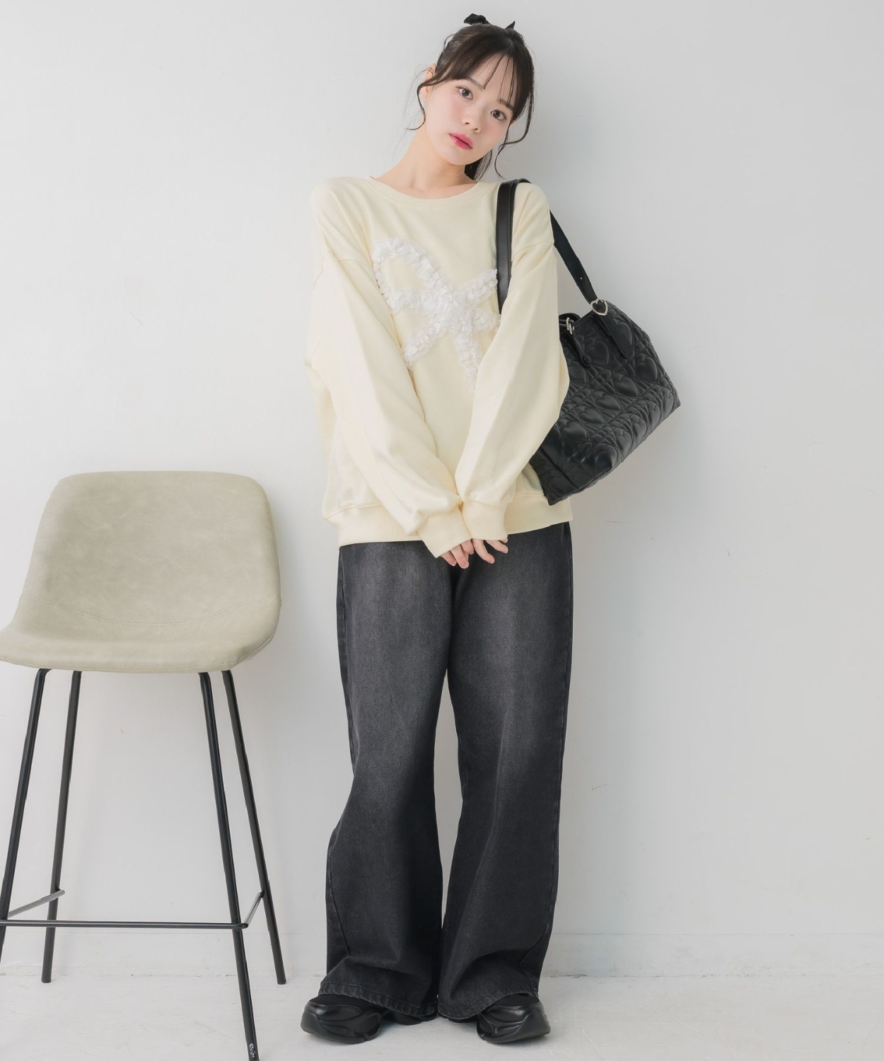 BIGリボントレーナー|ems excite | RETRO GIRL ONLINE STORE レトロ