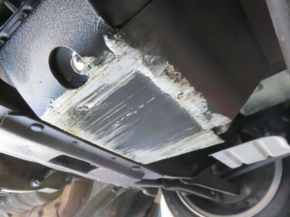 スカイライン DR30 へこんだオイルパン