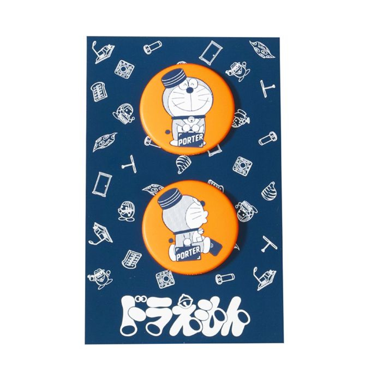 ドラえもん x PORTER(ドラえもん x ポーター) BADGES | 吉田カバン