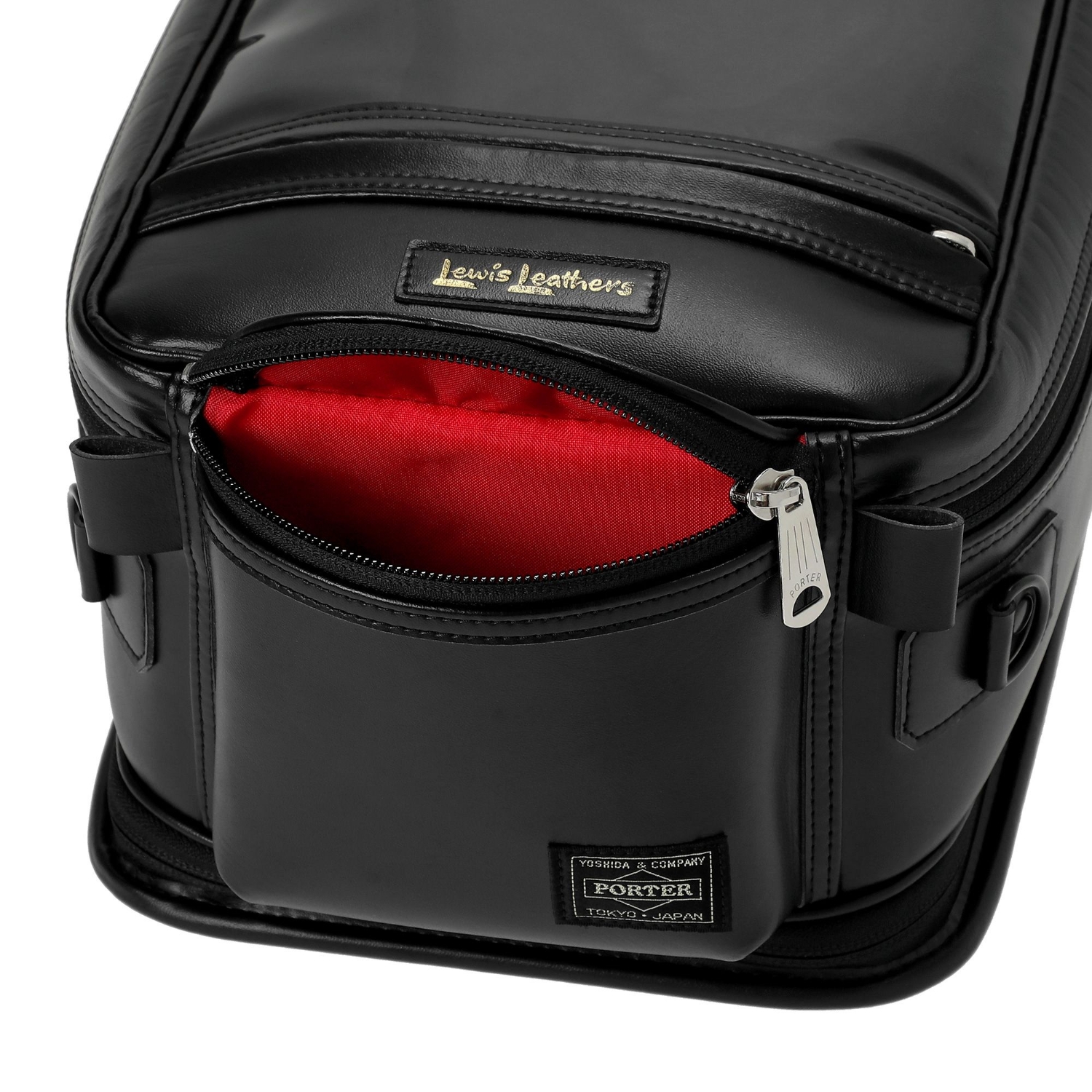 Lewis Leathers x PORTER(ルイスレザーズ x ポーター) TANK BAG(L