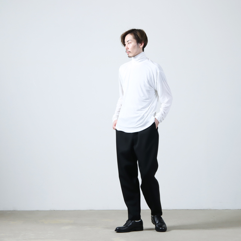08sircus (ゼロエイトサーカス) Stretch jersey super high neck