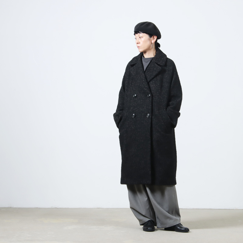 TICCA (ティッカ) ミックスツイードテントコート