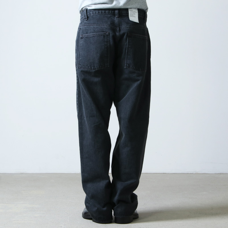CIOTA (シオタ) ブラック スビンコットン 13,5oz バギーデニム
