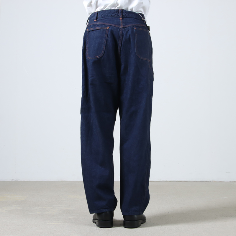 CIOTA (シオタ) Denim Painter Pants Navy One Wash / デニム