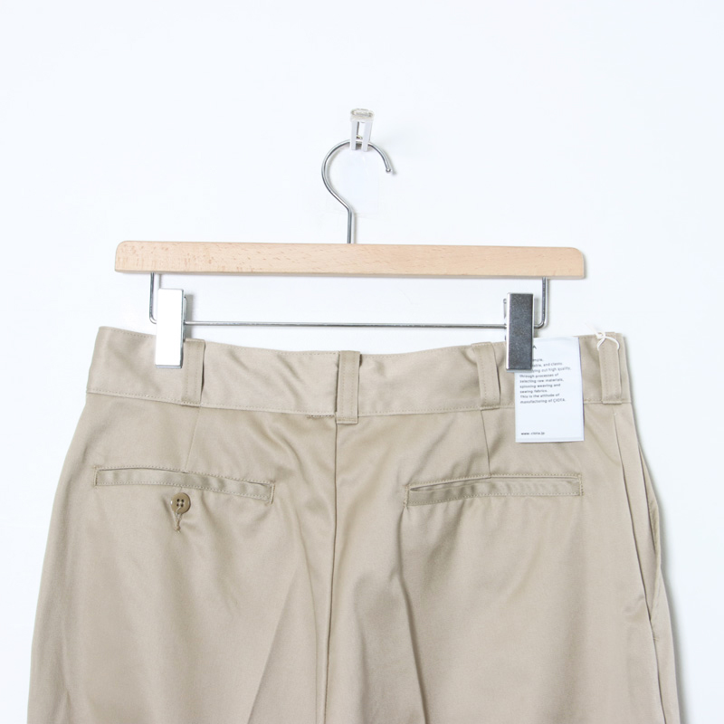 CIOTA (シオタ) Work Pants （Wide Tapered） / ワークパンツ ワイド