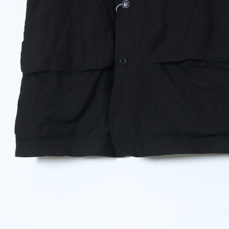 COMOLI (コモリ) ヴィスコースリネン ハンティングベスト