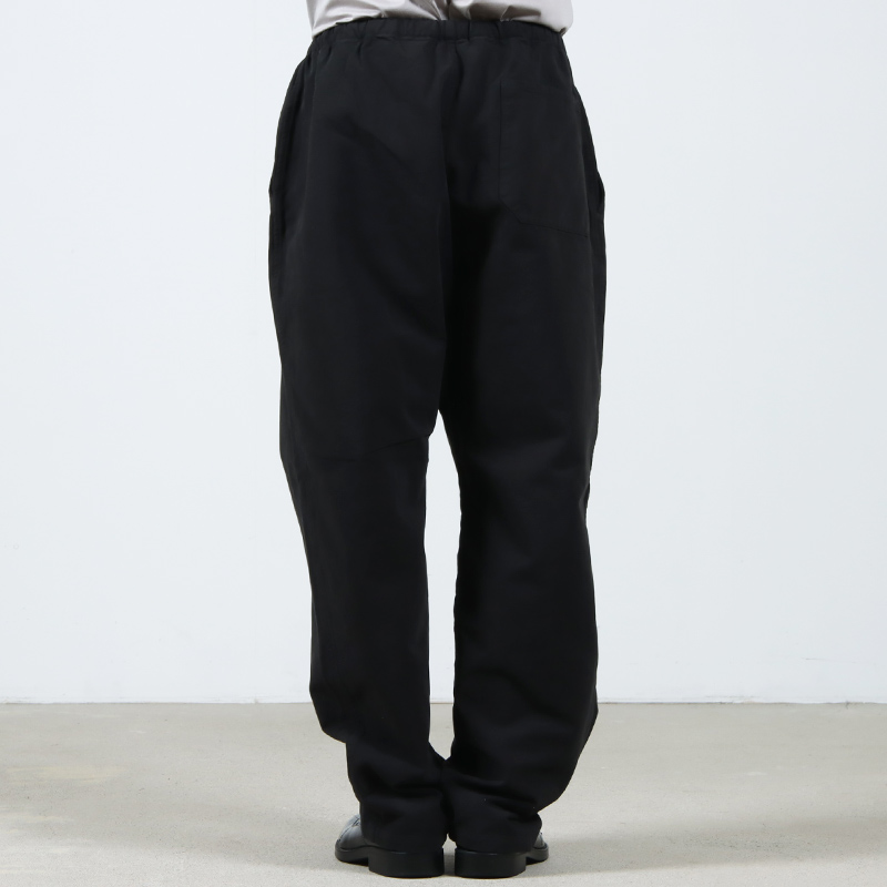 COMOLI (コモリ) 製品染 ドローストリングパンツ