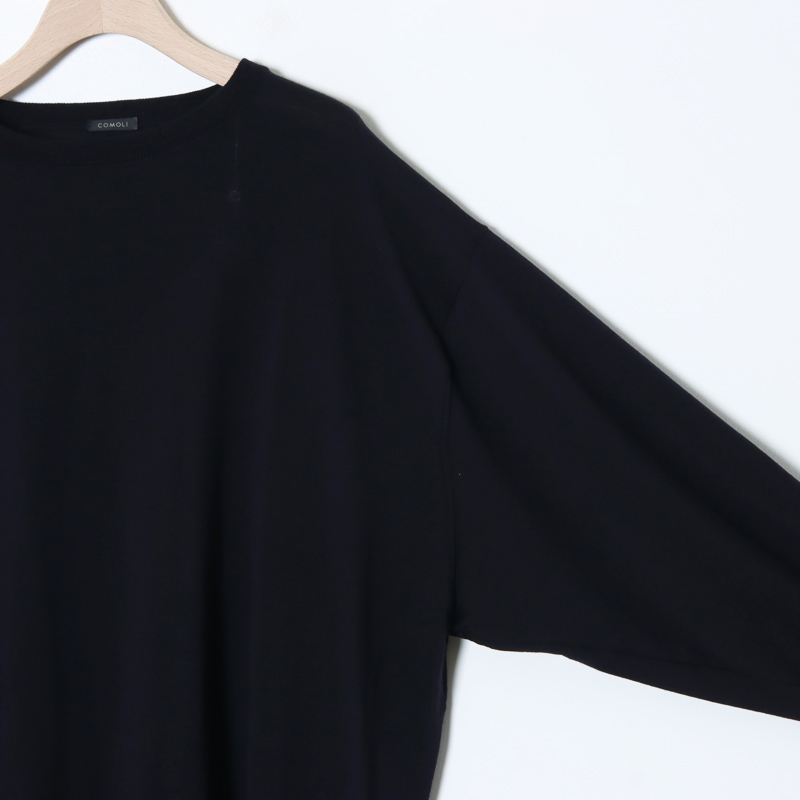 COMOLI (コモリ) ウール クルーネックニット