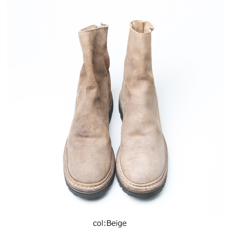 COMOLI (コモリ) GUIDI バックジップブーツ COMOLI別注カラー