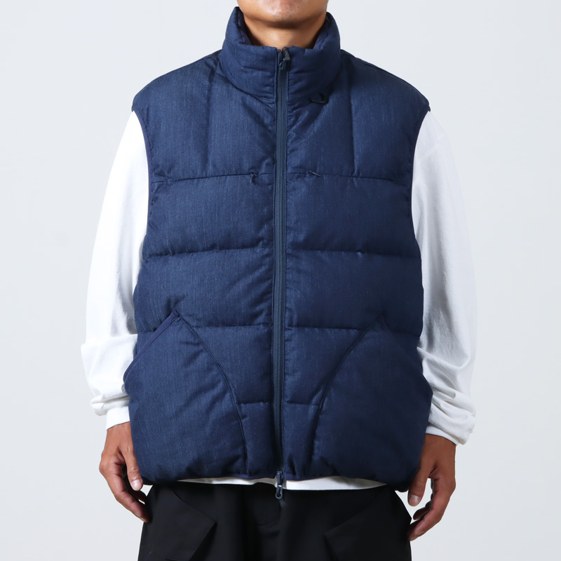 DAIWA PIER39 (ダイワピア39) TECH YOSEMITE DOWN VEST DENIM / テック