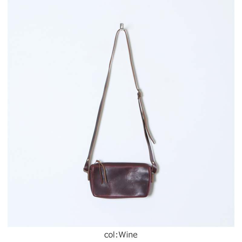 FERNAND LEATHER (フェルナンドレザー) Small Zip Shoulder Bag