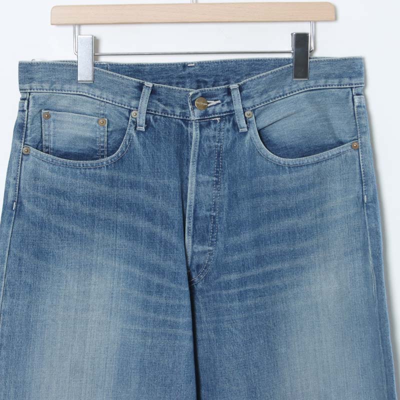 Graphpaper (グラフペーパー) Selvage Denim Five Pocket Tapered